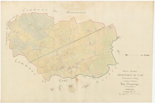 Malafretaz - 3 P 10122-3 - 3 P 10122-3 -  Feuille 1  (1809)