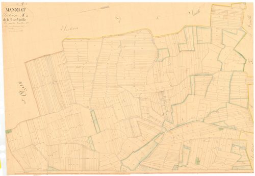 Manziat - 3 P 7222 - 3 P 7222 -  Feuille 2  (1836)