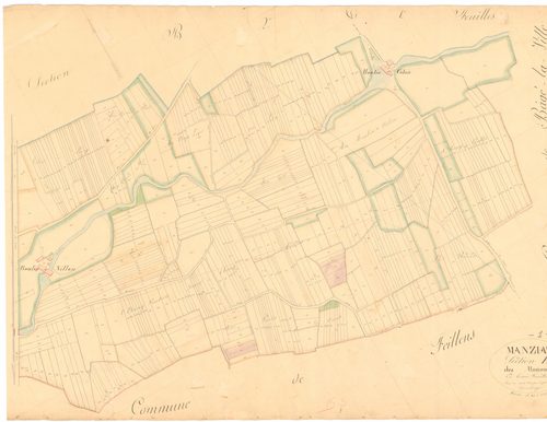 Manziat - 3 P 7227 - 3 P 7227 -  Feuille 3  (1836)