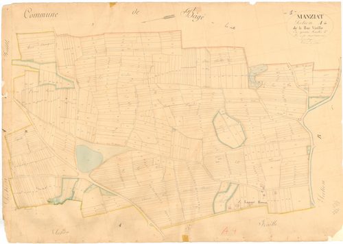 Manziat - 3 P 7224 - 3 P 7224 -  Feuille 4  (1836)