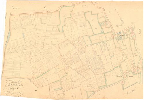Manziat - 3 P 7230 - 3 P 7230 -  Feuille 3  (1836)
