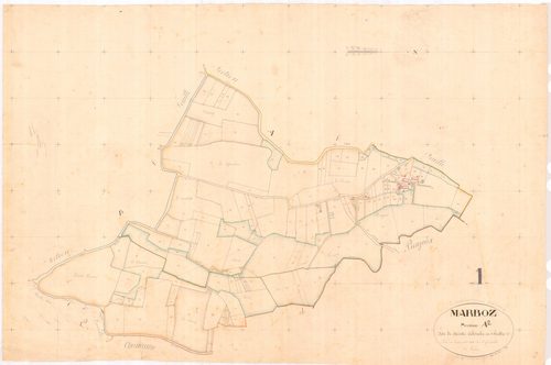 Marboz - 3 P 7243 - 3 P 7243 -  Feuille 2  (1836)