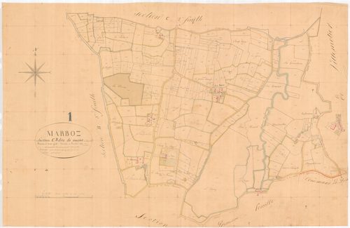 Marboz - 3 P 7249 - 3 P 7249 -  Feuille 3  (1836)