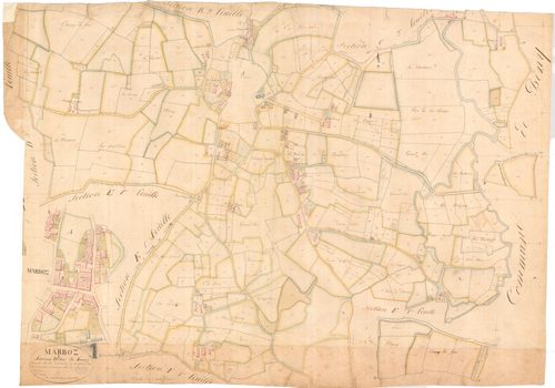 Marboz - 3 P 7250 - 3 P 7250 -  Feuille 1  (1836)