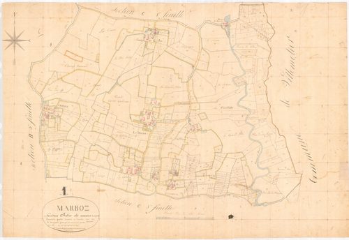 Marboz - 3 P 7248 - 3 P 7248 -  Feuille 2  (1836)