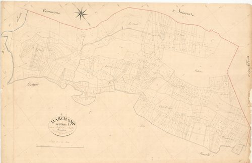 Marchamp - 3 P 7270 - 3 P 7270 -  Feuille 1  (1840)