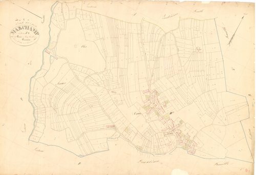 Marchamp - 3 P 7265 - 3 P 7265 -  Feuille 1  (1840)