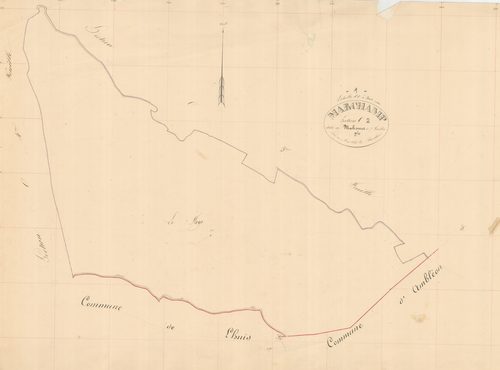 Marchamp - 3 P 7271 - 3 P 7271 -  Feuille 2  (1840)