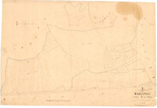 Marignieu - 3 P 7284 - 3 P 7284 -  Feuille 1  (1833)