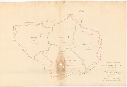 Marsonnas - 3 P 10124-1 - 3 P 10124-1 -  Tableau d'assemblage  (1809)
