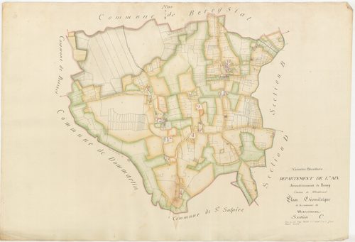 Marsonnas - 3 P 10124-4 - 3 P 10124-4 -  Feuille 1  (1809)