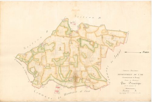 Marsonnas - 3 P 10124-2 - 3 P 10124-2 -  Feuille 1  (1809)