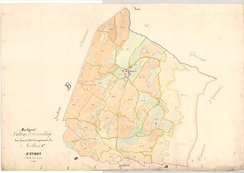 Martignat - 3 P 7302 - 3 P 7302 -  Section C  (1839)