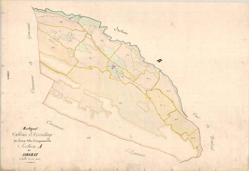 Martignat - 3 P 7300 - 3 P 7300 -  Section A  (1839)
