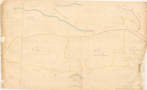 Martignat - 3 P 7308 - 3 P 7308 -  Feuille 5  (1839)