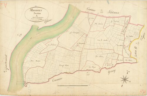 Massieux - 3 P 7327 - 3 P 7327 -  Feuille 1  (1819)