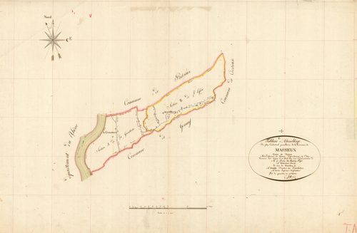 Massieux - 3 P 7326 - 3 P 7326 -  Tableau d'assemblage  (1819)