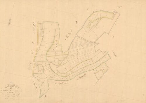 Massignieu-de-Rives - 3 P 7334 - 3 P 7334 -  Feuille 2  (1835)