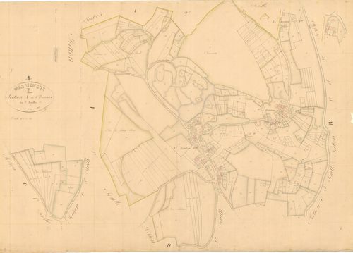 Massignieu-de-Rives - 3 P 7332 - 3 P 7332 -  Feuille 3  (1835)