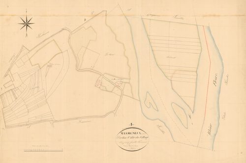 Massignieu-de-Rives - 3 P 7338 - 3 P 7338 -  Feuille 1  (1835)