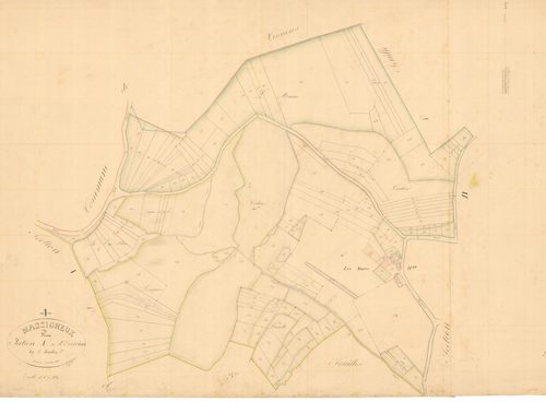 Massignieu-de-Rives - 3 P 7331 - 3 P 7331 -  Feuille 2  (1835)