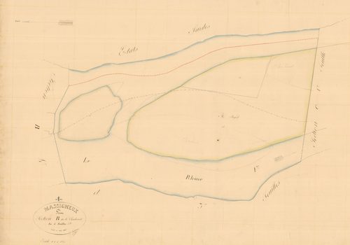 Massignieu-de-Rives - 3 P 7337 - 3 P 7337 -  Feuille 5  (1835)