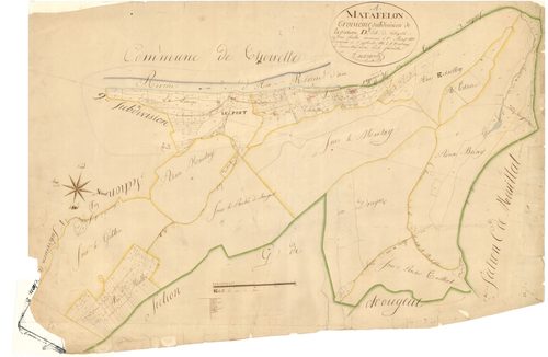 Matafelon - 3 P 7357 - 3 P 7357 -  Feuille 3  (1814)