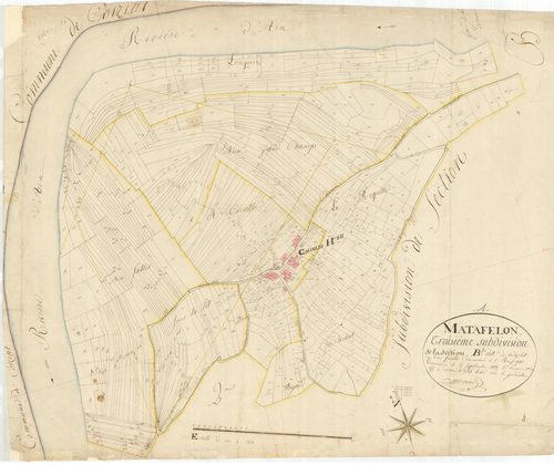 Matafelon - 3 P 7349 - 3 P 7349 -  Feuille 3  (1814)