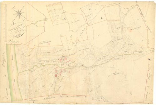 Granges - 3 P 6315 - 3 P 6315 -  Feuille 2  (1818)