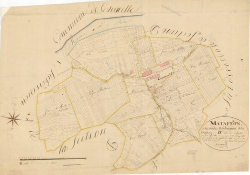 Matafelon - 3 P 7356 - 3 P 7356 -  Feuille 2  (1814)