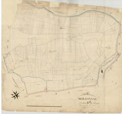 Meillonnas - 3 P 7377 - 3 P 7377 -  Feuille 4  (1825)