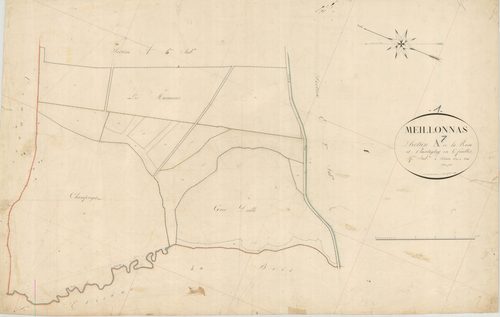Meillonnas - 3 P 7373 - 3 P 7373 -  Feuille 7  (1825)