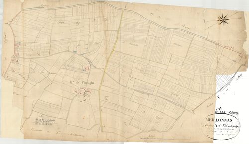 Meillonnas - 3 P 7367 - 3 P 7367 -  Feuille 1  (1825)