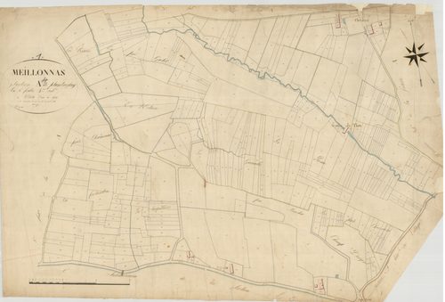 Meillonnas - 3 P 7370 - 3 P 7370 -  Feuille 4  (1825)