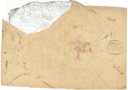 Mérignat - 3 P 7394 - 3 P 7394 -  Feuille 1  (1826)