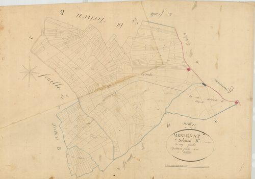 Mérignat - 3 P 7399 - 3 P 7399 -  Feuille 4  (1826)