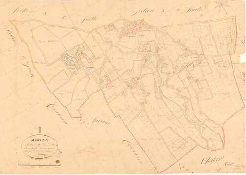 Messimy-sur-Saône - 3 P 7404 - 3 P 7404 -  Feuille 1  (1831)