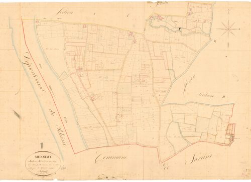 Messimy-sur-Saône - 3 P 7403 - 3 P 7403 -  Feuille 2  (1831)