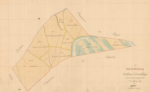 Meximieux - 3 P 7410 - 3 P 7410 -  Section E  (1839)