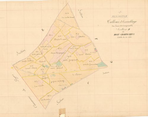 Meximieux - 3 P 7409 - 3 P 7409 -  Section D  (1839)