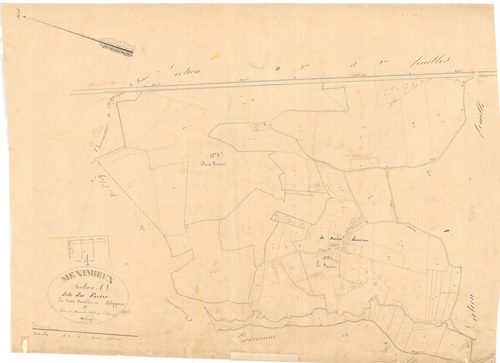 Meximieux - 3 P 7413 - 3 P 7413 -  Feuille 1  (1839)