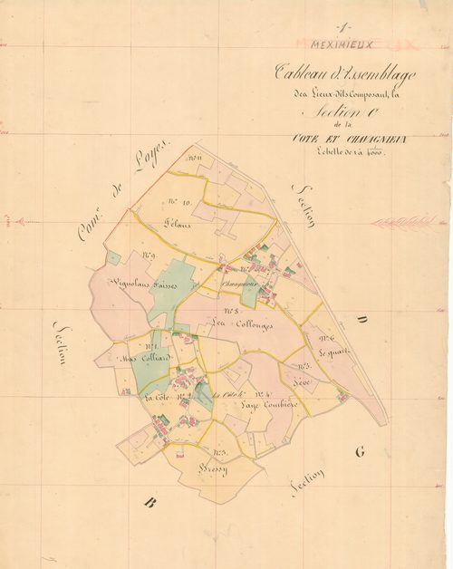 Meximieux - 3 P 7408 - 3 P 7408 -  Section C  (1839)