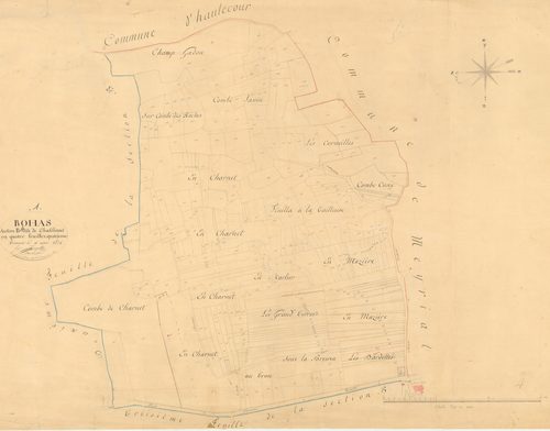 Bohas - 3 P 4607 - 3 P 4607 -  Feuille 4  (1826)