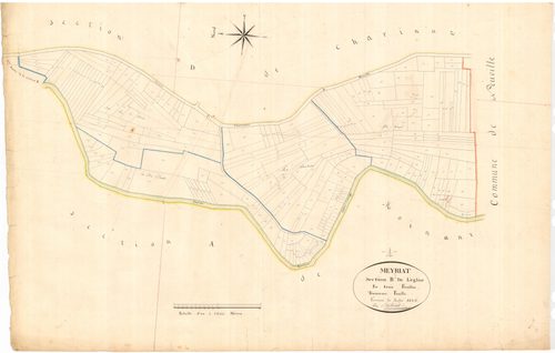 Meyriat - 3 P 7463 - 3 P 7463 -  Feuille 3  (1826)
