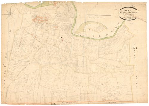 Meyriat - 3 P 7459 - 3 P 7459 -  Feuille 2  (1826)