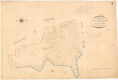Meyriat - 3 P 7458 - 3 P 7458 -  Feuille 1  (1826)