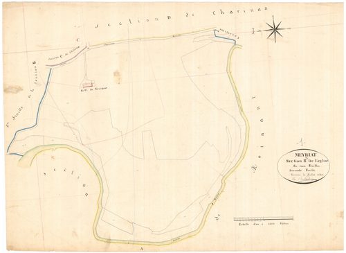 Meyriat - 3 P 7462 - 3 P 7462 -  Feuille 2  (1826)