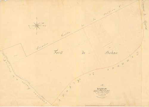 Bohas - 3 P 4609 - 3 P 4609 -  Feuille 2  (1826)