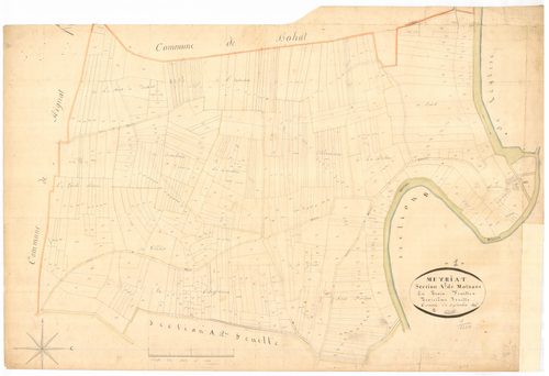 Meyriat - 3 P 7460 - 3 P 7460 -  Feuille 3  (1826)