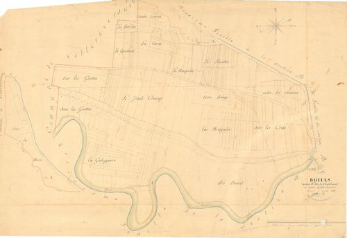 Bohas - 3 P 4604 - 3 P 4604 -  Feuille 1  (1826)